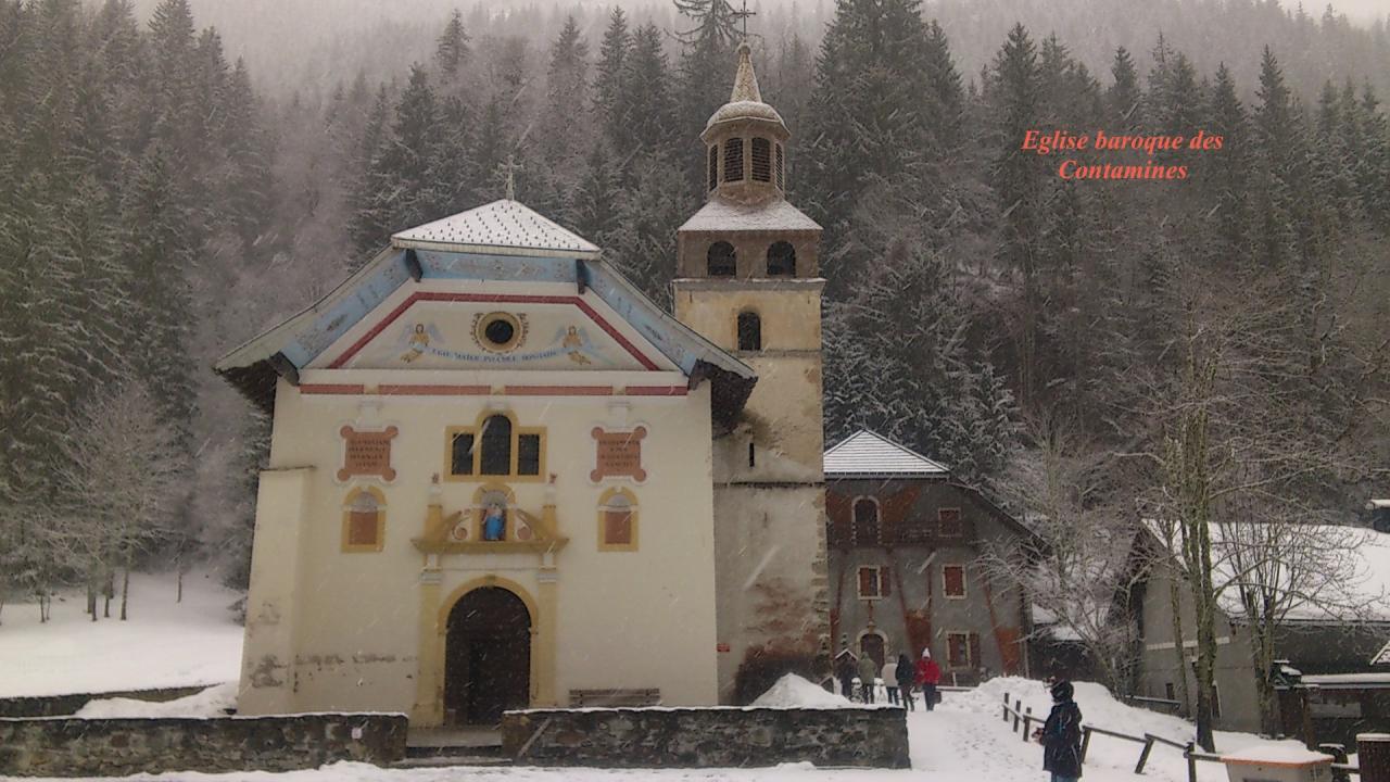 Eglise baroque des Contamines